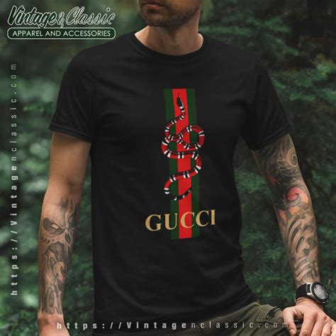 gucci snake t shirt cheap|white Gucci shirt with snake.